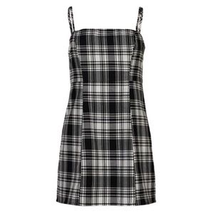 Plaid minidress